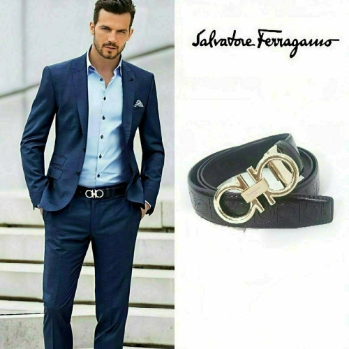 💕 페*** 더블 간치니 골드장식 벨트