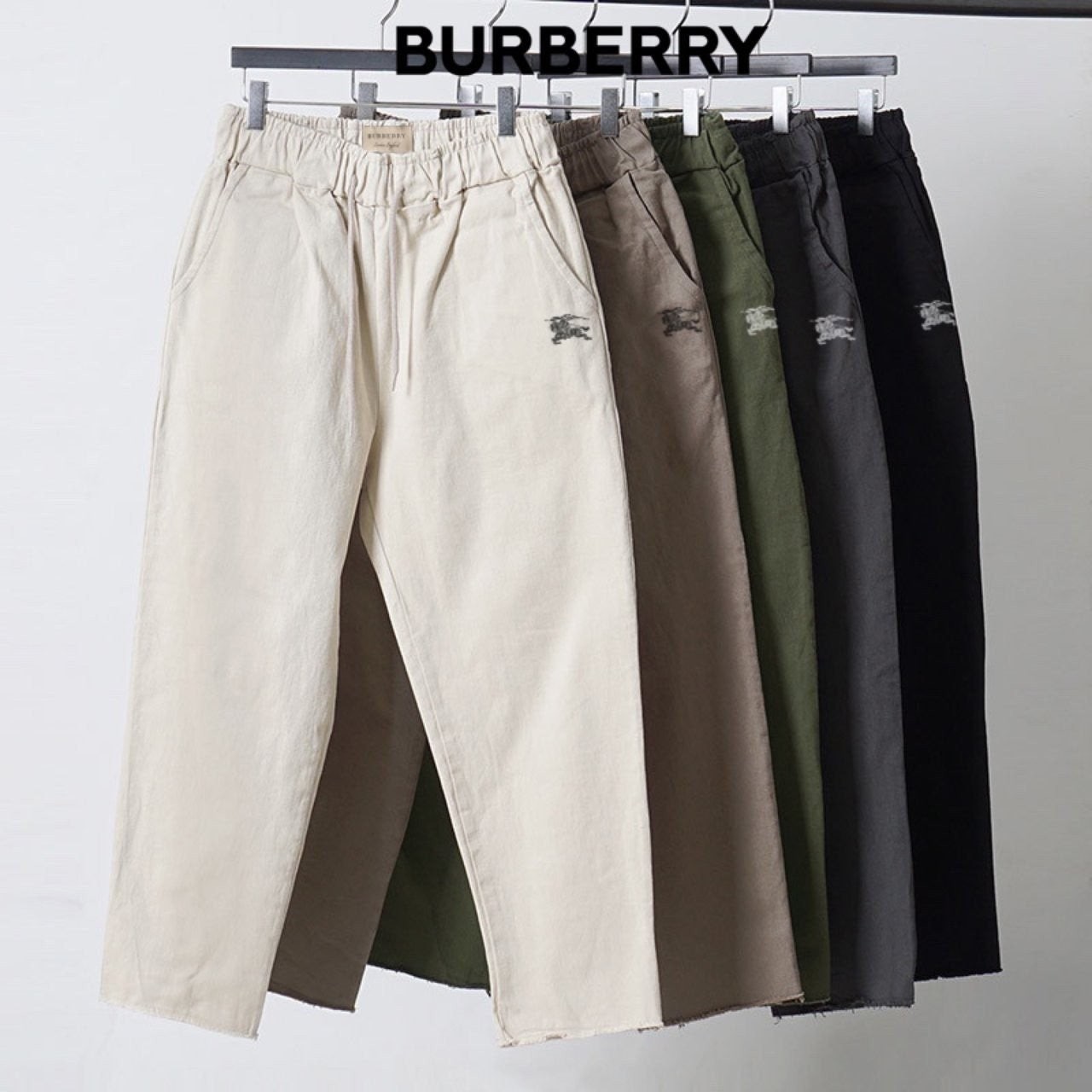 💕 버** 데끼 세미와이드 밴딩팬츠