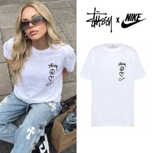 ⬜◽ 2026 S/S 나♡키 × 스♡시 러브.피스. 커플반팔◽⬜