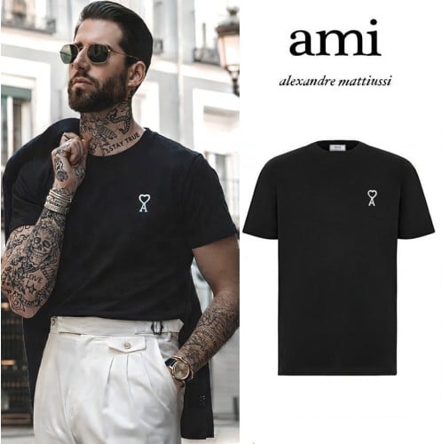 ⚪▫️ 2026 S/S 아♡(a*i) 체인스티치 커플 티셔츠 ▫️⚪