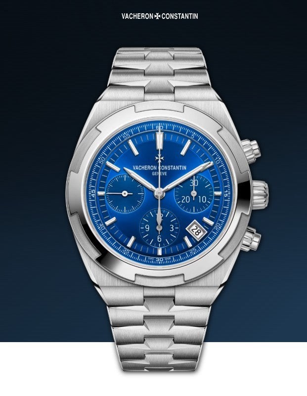 바쉐론 콘스탄틴 오버시즈 5500v 블루다이얼