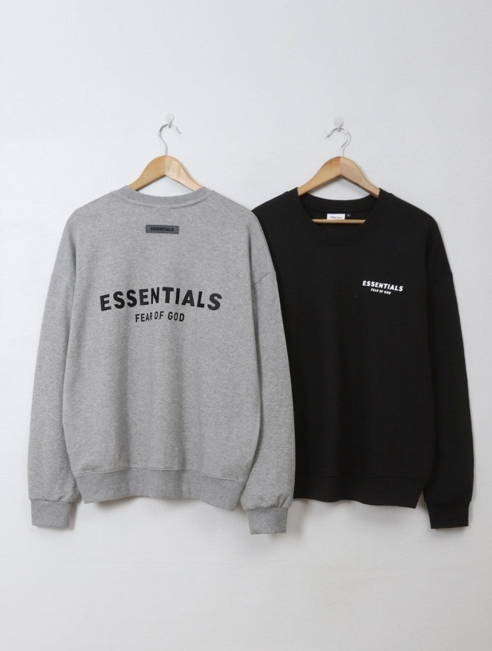 ES로고PU 루즈핏 맨투맨(신상) 101