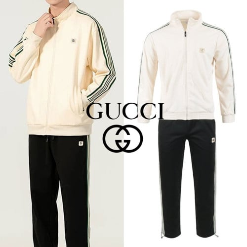 구 스트라이프 집업 세트 105