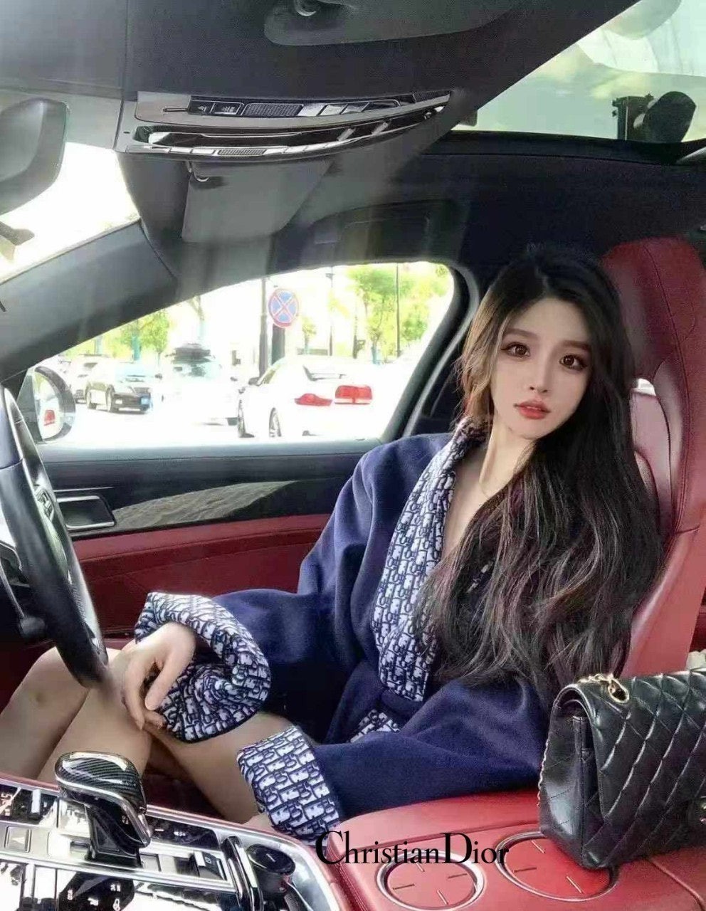 #명품의류 [CristinaDIO.R] 오블리크 로브코트 (min 765852)