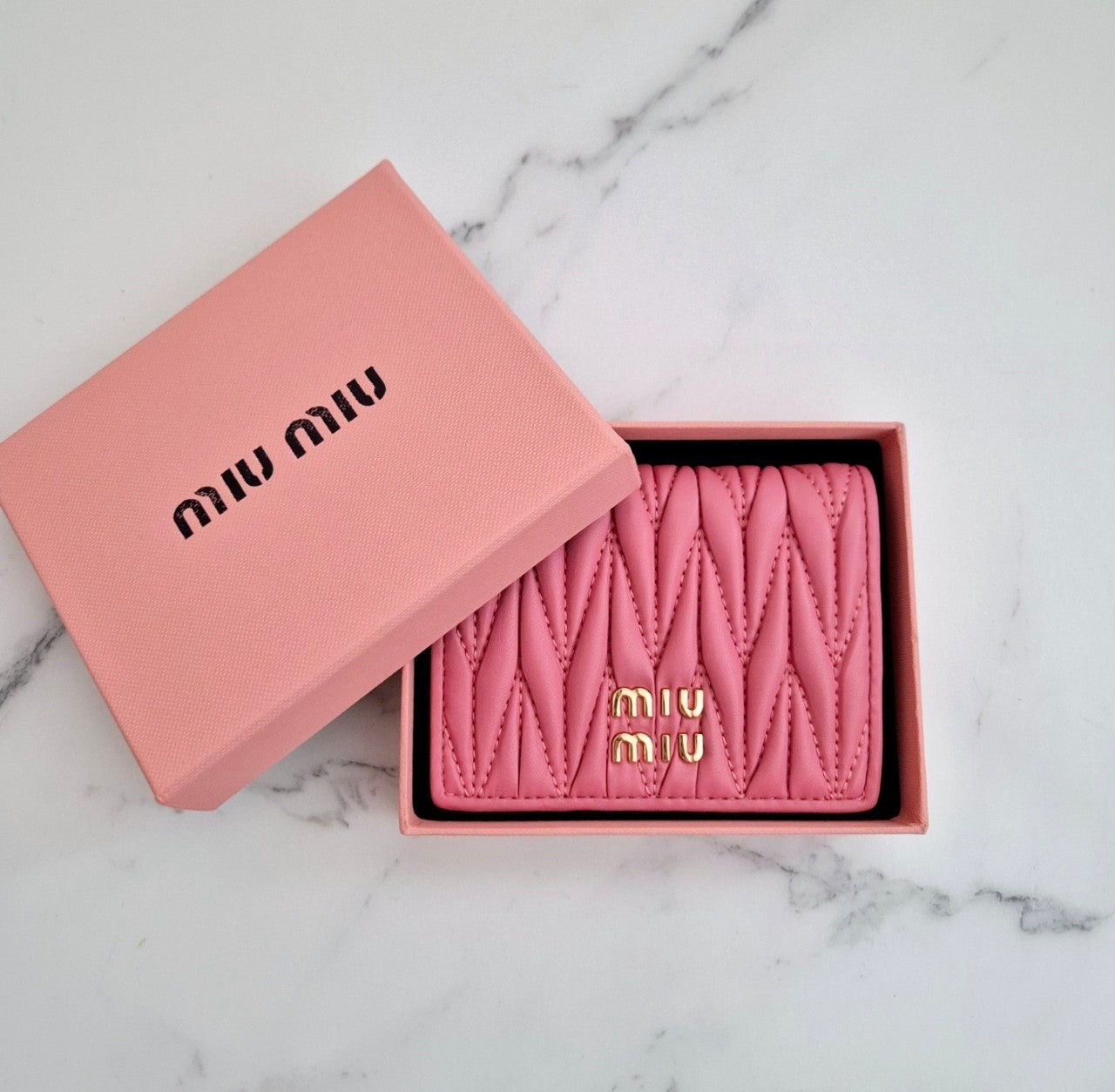 #미우반지갑 #마테라쎄반지갑 (핑크)