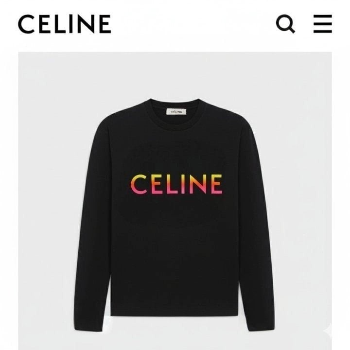 💕 셀** 컬러로고 긴팔 티셔츠