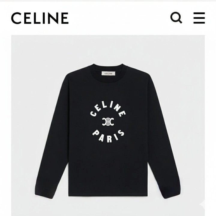 💕 셀** 써클로고 긴팔 티셔츠