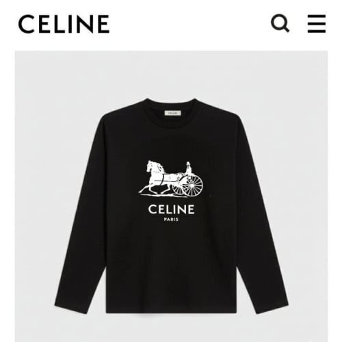 💕 셀** 마차로고 긴팔 티셔츠