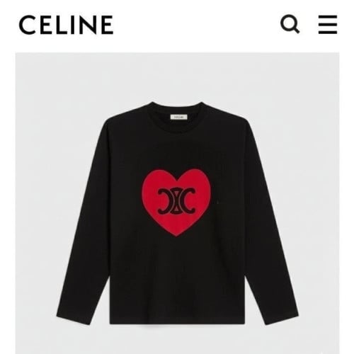 💕 셀** 하트로고 긴팔 티셔츠