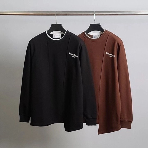 💕 메* 마르지엘라 언발 레이어드 맨투맨