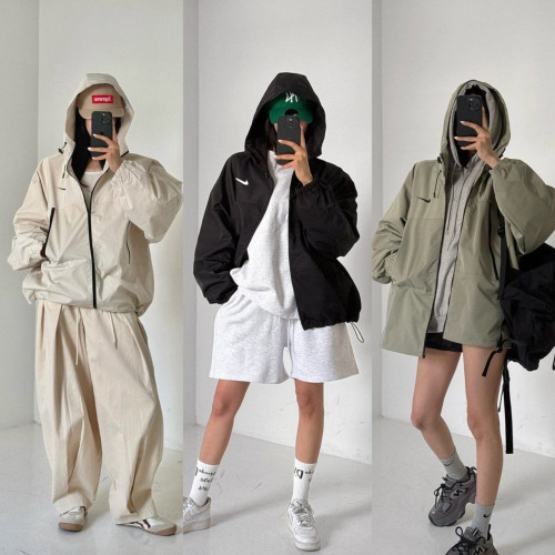 💕 나** 테크 바람막이