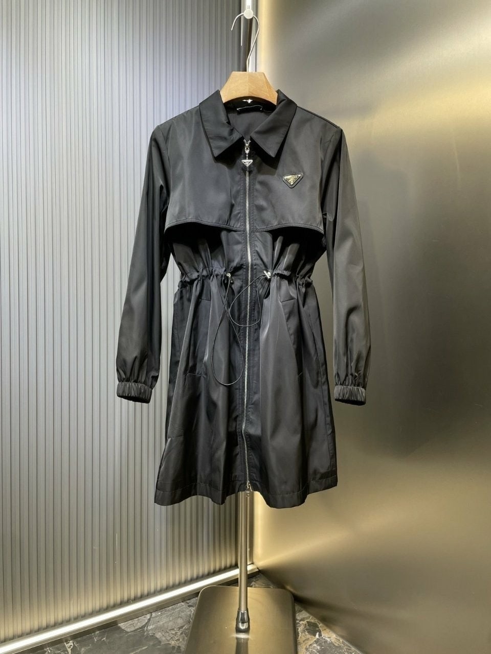 💕 프** 롱 바람막이 코트 자켓