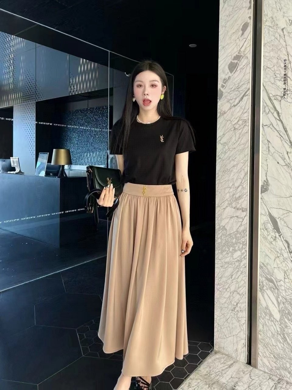 💕 생** 롱치마반팔셋트