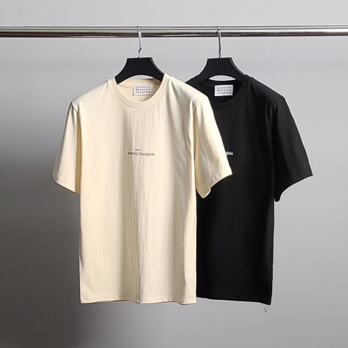 💕 메* 마르지엘라 레터링 프린팅 코튼 반팔티