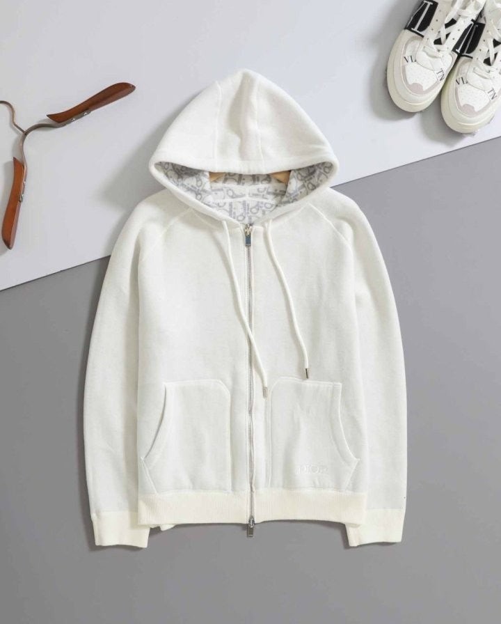 오블리크 리버서블 캐시미어 후드집업 DI-1868