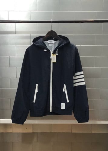 립스탑 메시 4BAR 후드 자켓 네이비 TM-4060