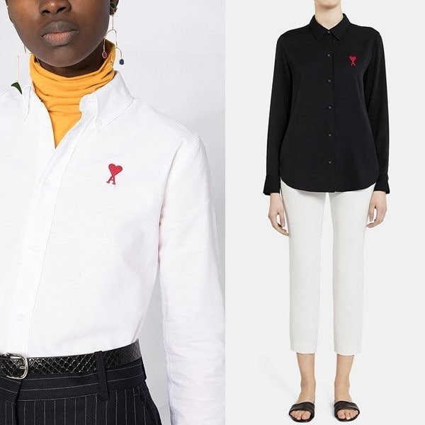 여성 스몰레드하트 셔츠 AI-712