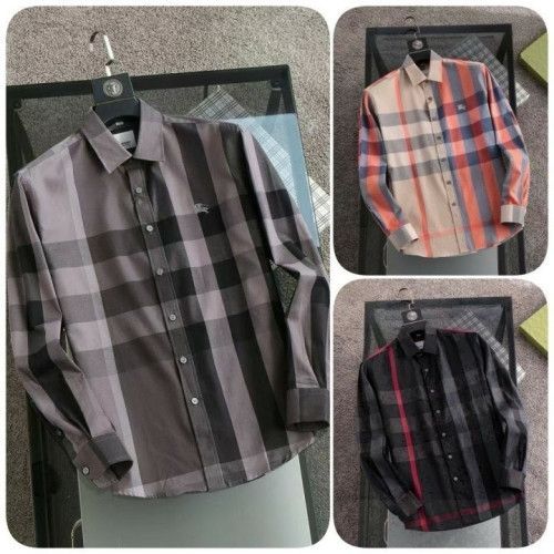 *빅사이즈 추가* 체크 코튼 셔츠 BB-3637