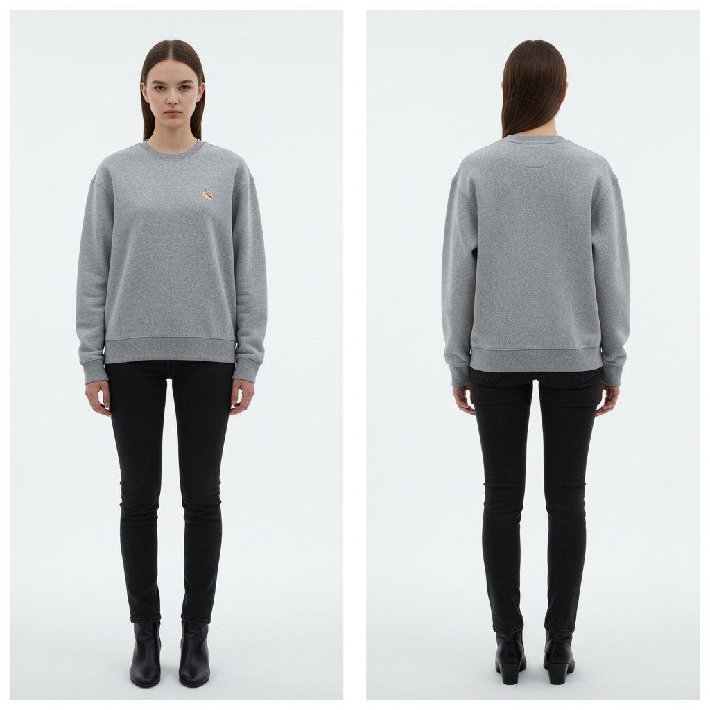 레귤러 핏 맨투맨 MK-628