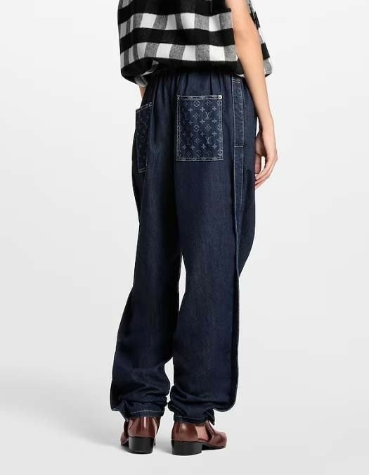 여성 데님 캐롯 팬츠 LOU-2452