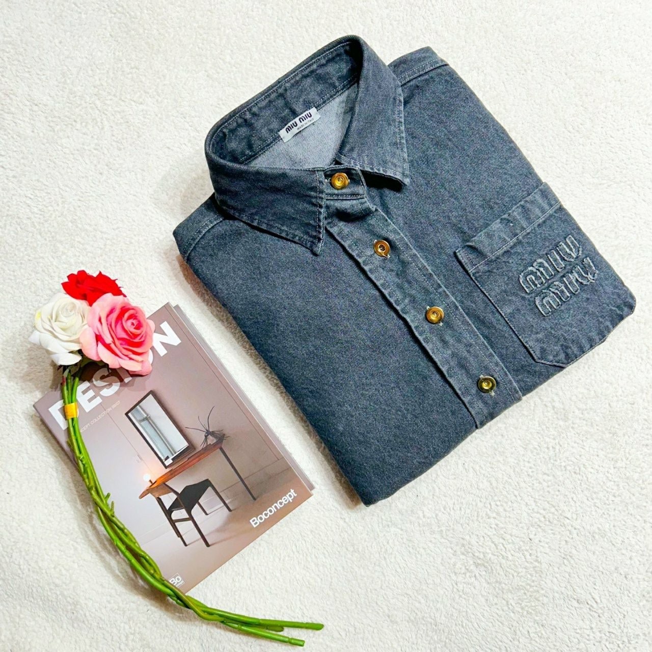 여성 흑청 데님 자켓 MU-689