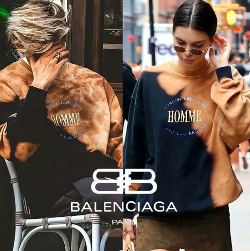 런웨이 블리치드 커플 맨투맨 BC-1304