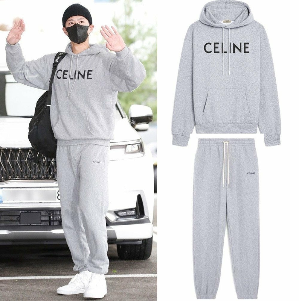 커플 후드셋트 (그레이) CEL-416