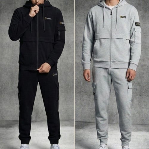 면 조거 집업세트 (P-9655)