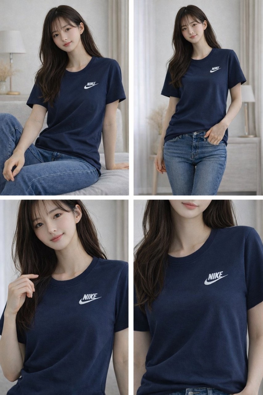 기본로고 면 반팔티 (P-9720)