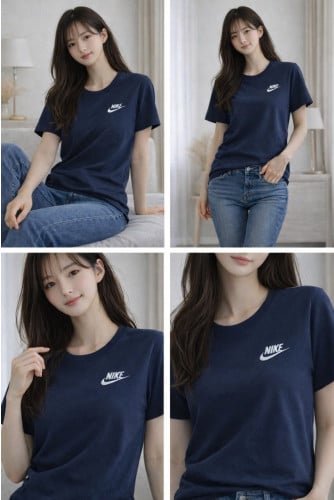 기본로고 면 반팔티 (P-9720)