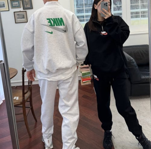 세븐 고밀도쭈리 합포 반집업 셋업 NK-3540