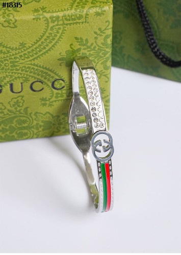 🔆 [GUCCI] 구찌 크리스탈 인터로킹 슈프림 뱅글 브레이슬릿 🔆