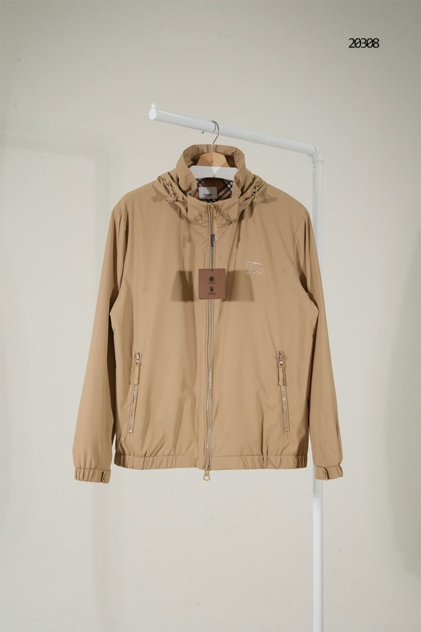 🔆 [BURBERRY] 버버리 자수로고 윈드브레이커 후드 자켓 🔆
