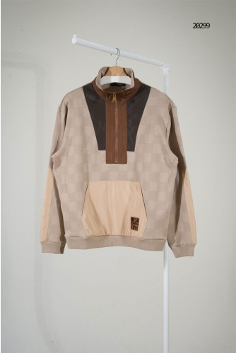 🔆 [LOUIS VUITTON] 루이비통 다미에 하이브리드 하프 집 웨크웨어 풀오버 🔆