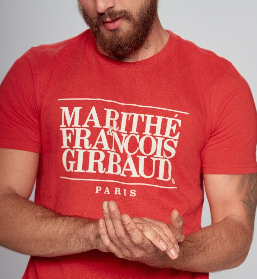#마리떼프랑소와저버 [ M*RITHE ] 수입 지르보 르 프랑수아 반팔 티셔츠 입고💢 #남성상의 #반팔티셔츠