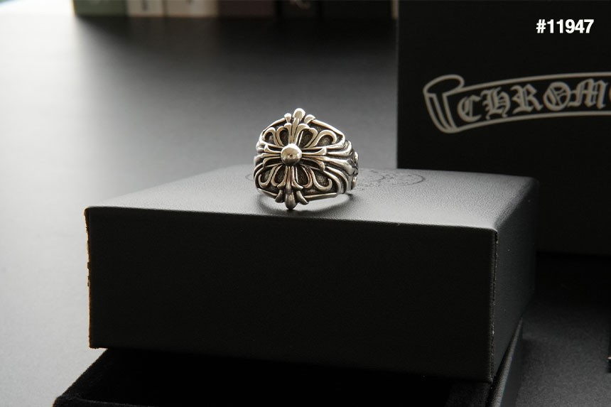 🍀 [Chrome Herts] 크롬하츠 더블 플로랄 오픈 링 반지 🍀