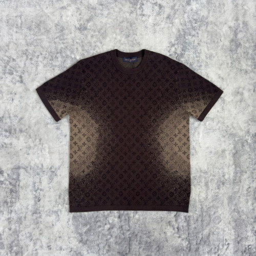 💕 루* 페이디드 모노그램 쇼트 슬리브 - 수입 👑 프리미엄 👑