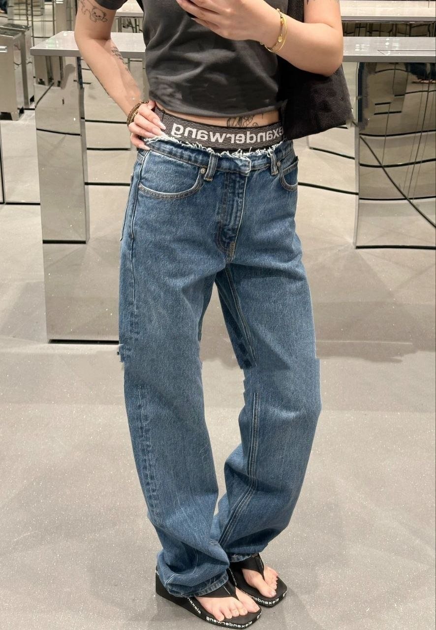 💕 알***왕 인디고 Pre Styled Ez 데님팬츠 - 수입