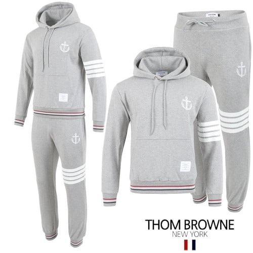 💕 톰* 4바 앵커 자수 후드 셋업