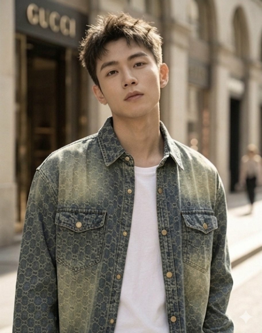 💕 구* 로고 워싱 데님 자켓