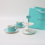 👹티파니 찻잔세트+더블 디저트 블레이트 세트👹
