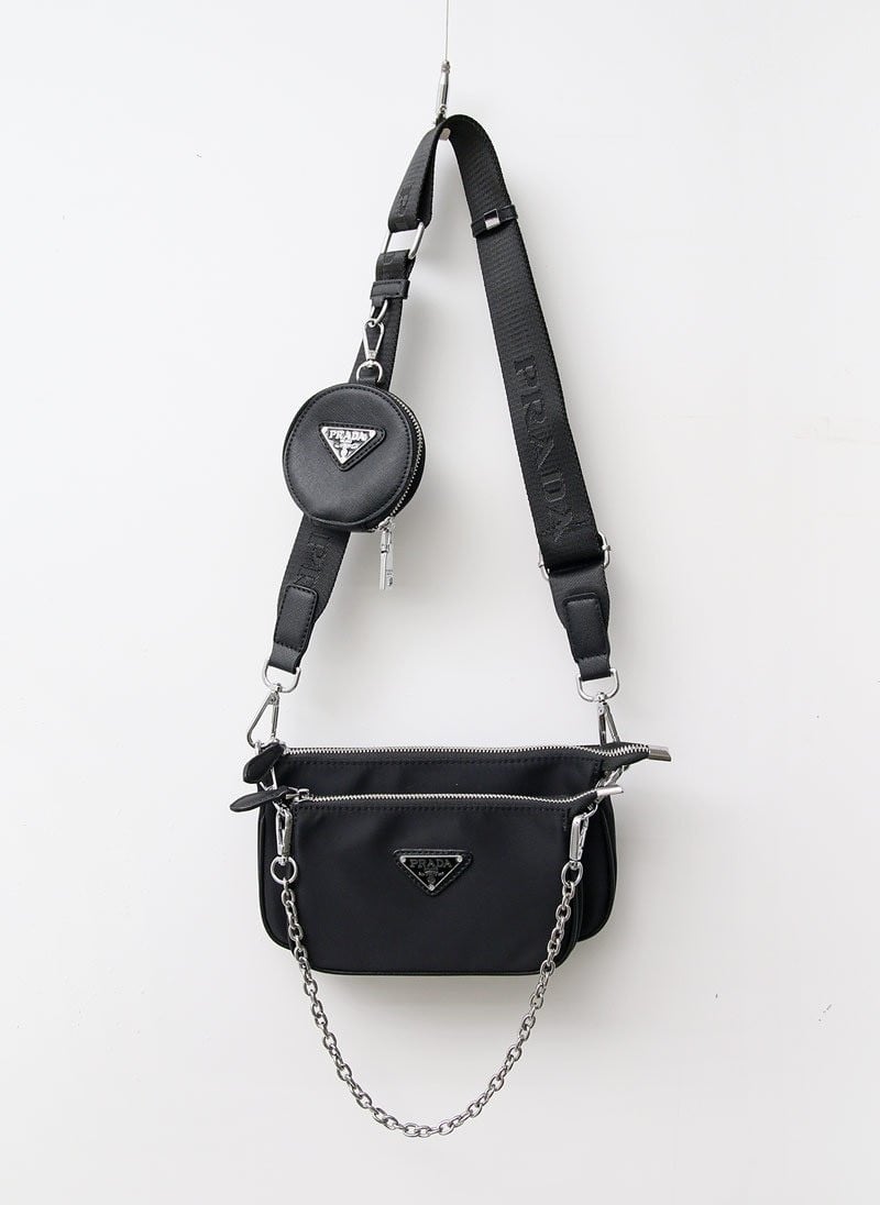 👹프라다 88168 리나일론 숄더백👹