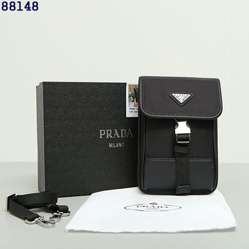 👹프라다 88148 리나일론 & 사피아노 폰케이스 백👹