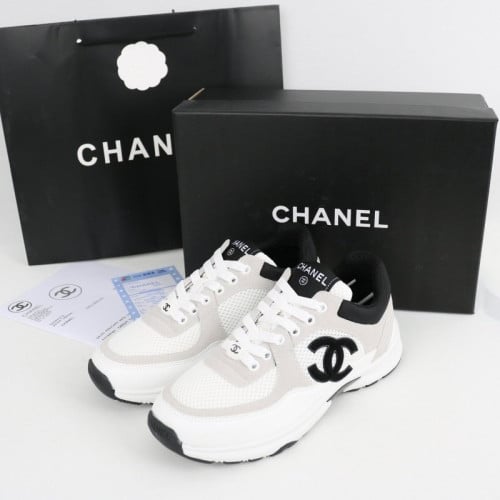 👹샤넬 메쉬 스웨이드 스니커즈👹