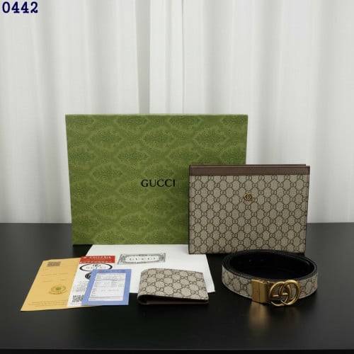 👹구찌 오피디아 클러치, 벨트, 지갑 3종세트 (베이지)👹