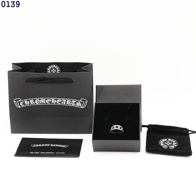 👹크롬하츠 오픈 미니 크로스 플레어 링👹