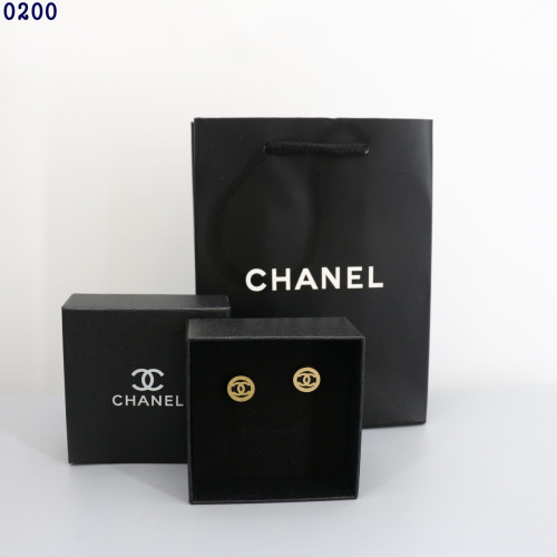 👹샤넬 로고 메탈 골드 귀걸이 👹