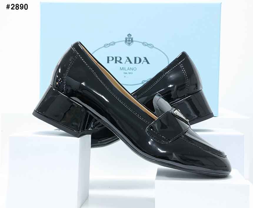 🍀 [PRADA] 프라다 삼각로고 펌프스 구두 🍀