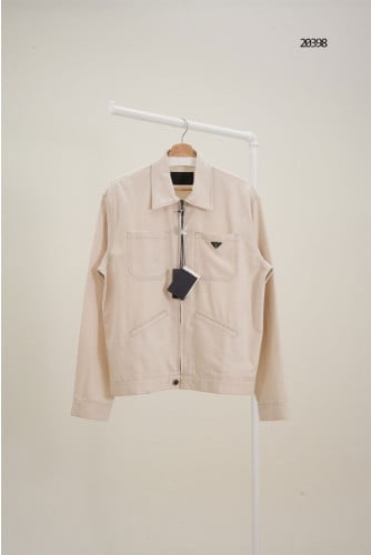 🔆 [PRADA] 프라다 남성 샴브레이 블루종 자켓 🔆