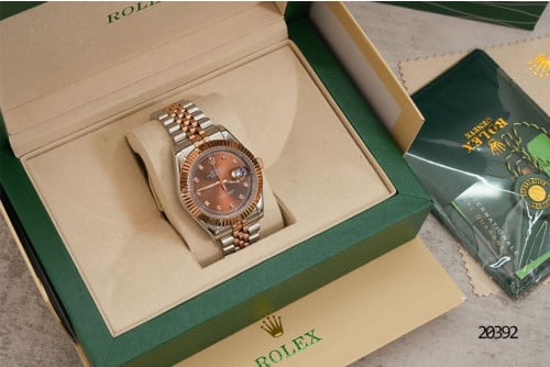 🔆 [ROLEX] 로렉스 데이저스트 로즈골드 콤비 다이아 다이얼 쥬빌리 🔆